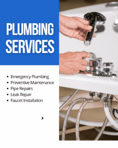 Plumbing services: installation, repair, maintenance, emergencies.