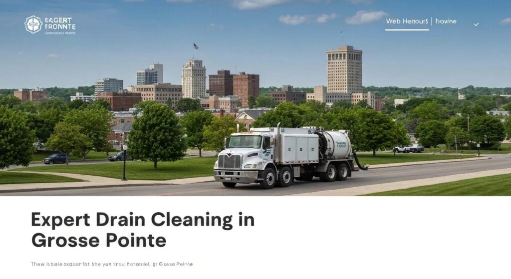 Expert Drain Cleaning in Grosse Pointe