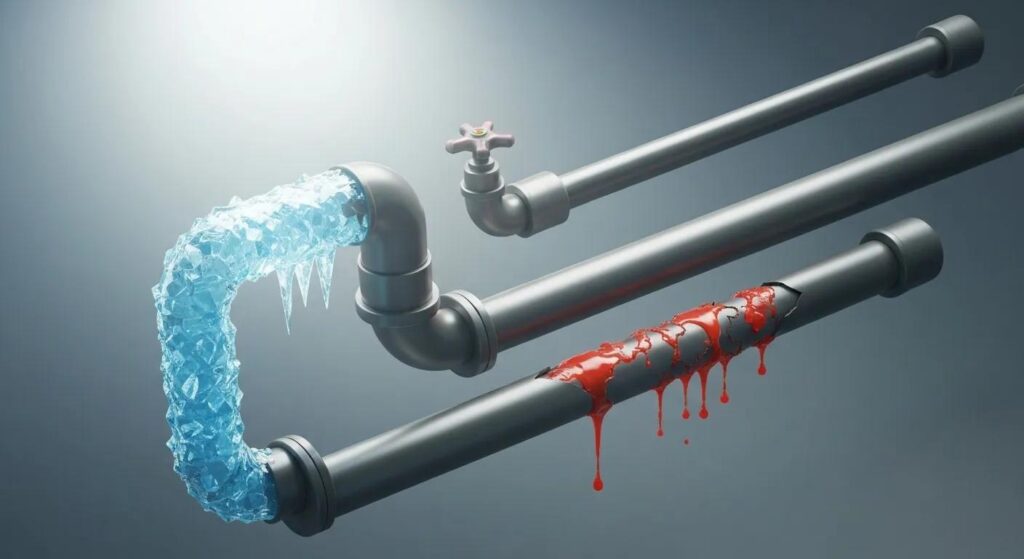 Diagnosing Frozen vs. Damaged Pipes