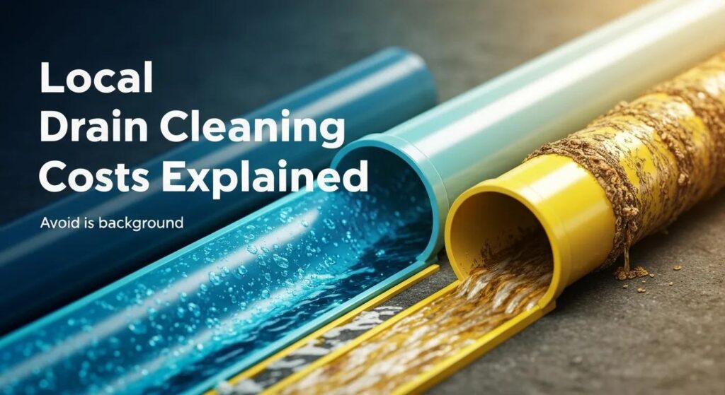 Local Drain Cleaning Costs Explained