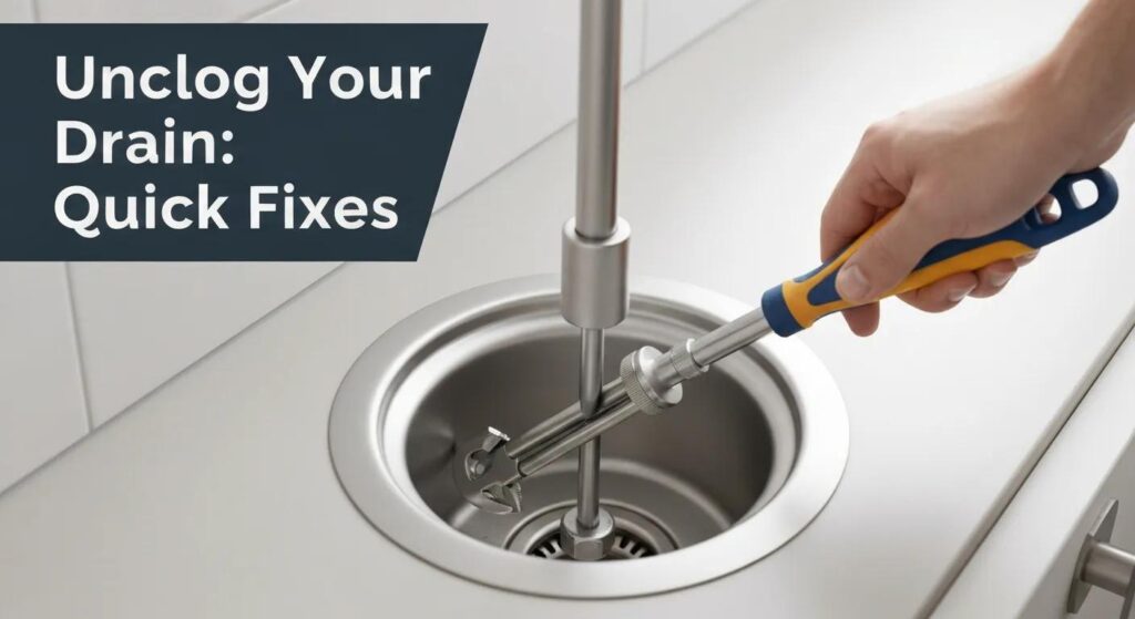 Unclog Your Drain: Quick Fixes